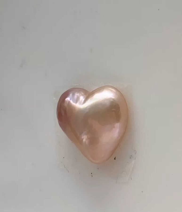 Heart Mabe Pearl