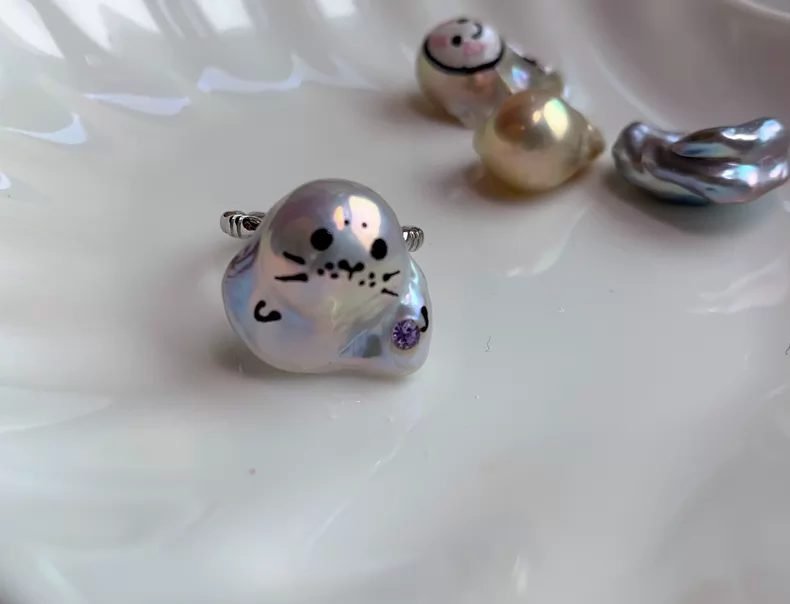 Baroque Pearl Ring